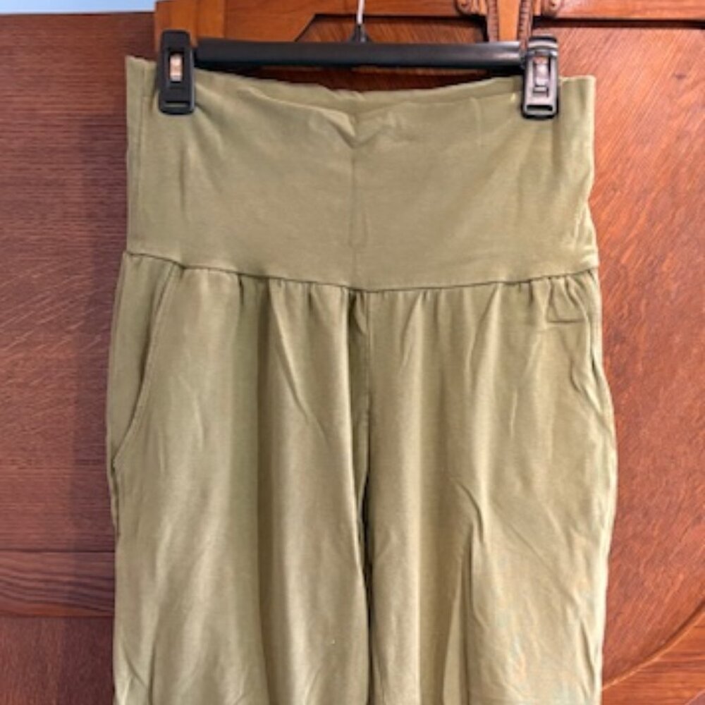 Threads 4 Thought pants, olive green, small
